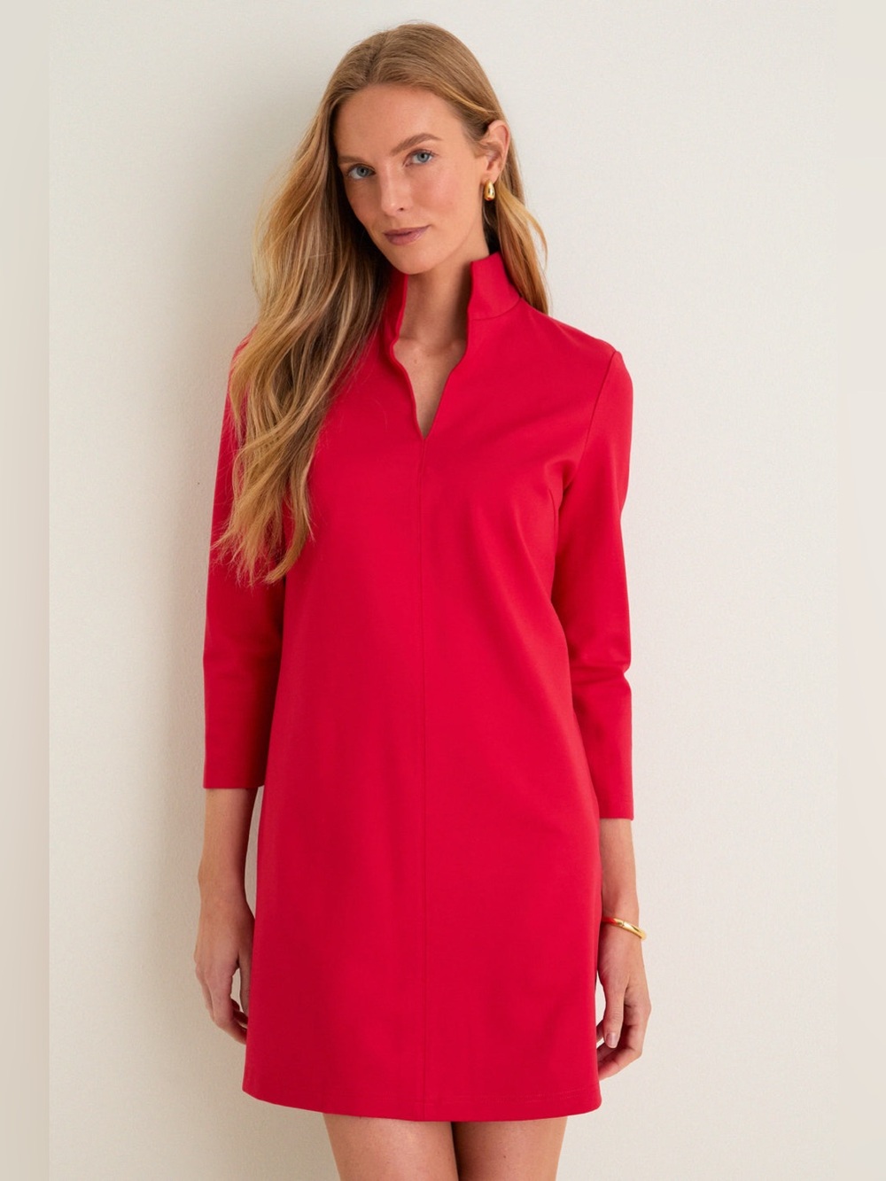 S26 Tuckernuck Red Ponte Clifton Dress
